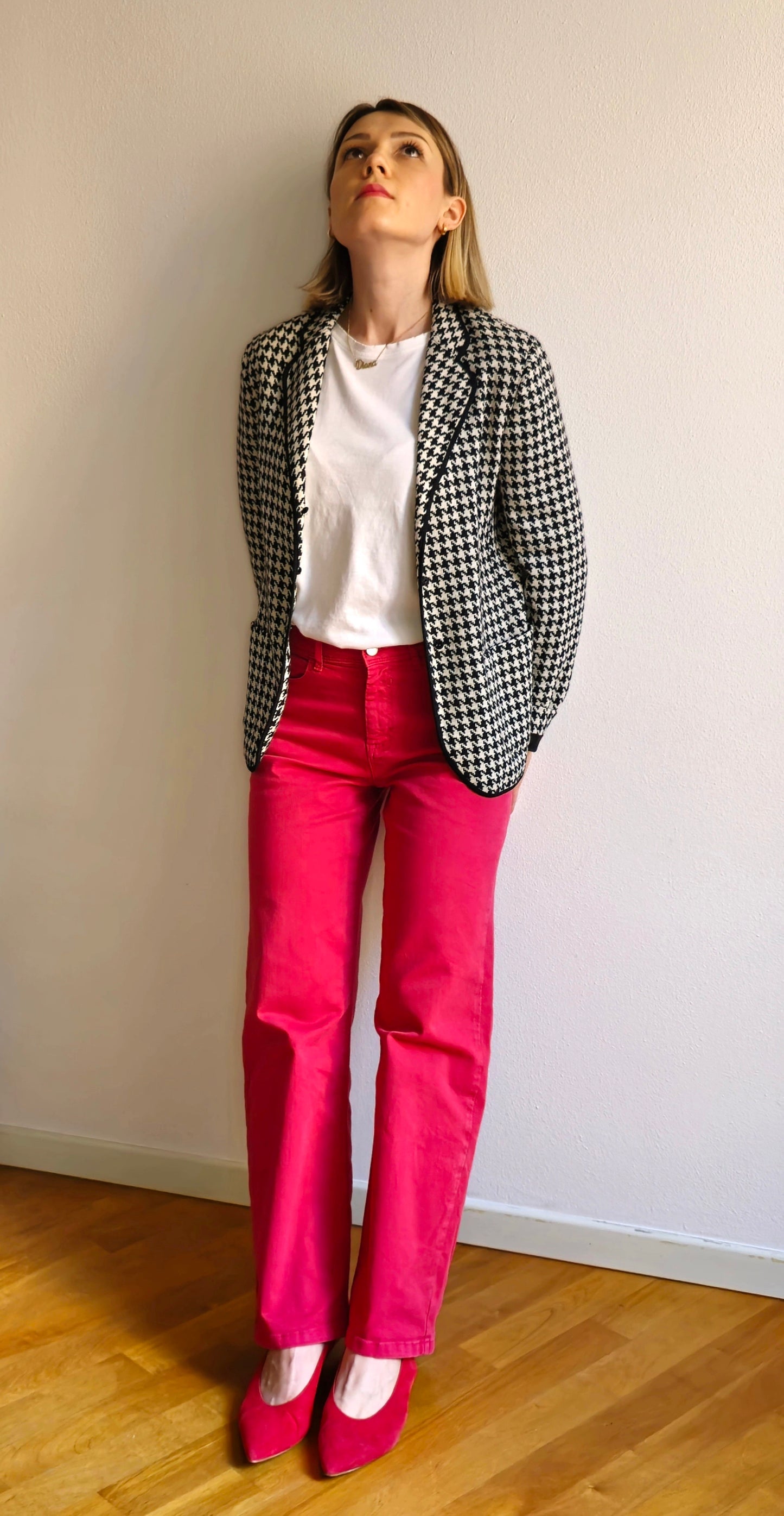 Max Mara pied de poule blazer