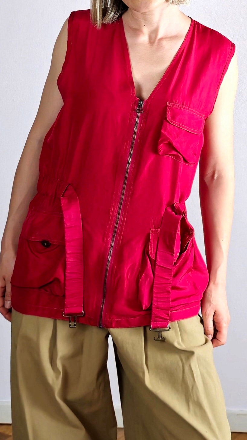 Utility seta gilet