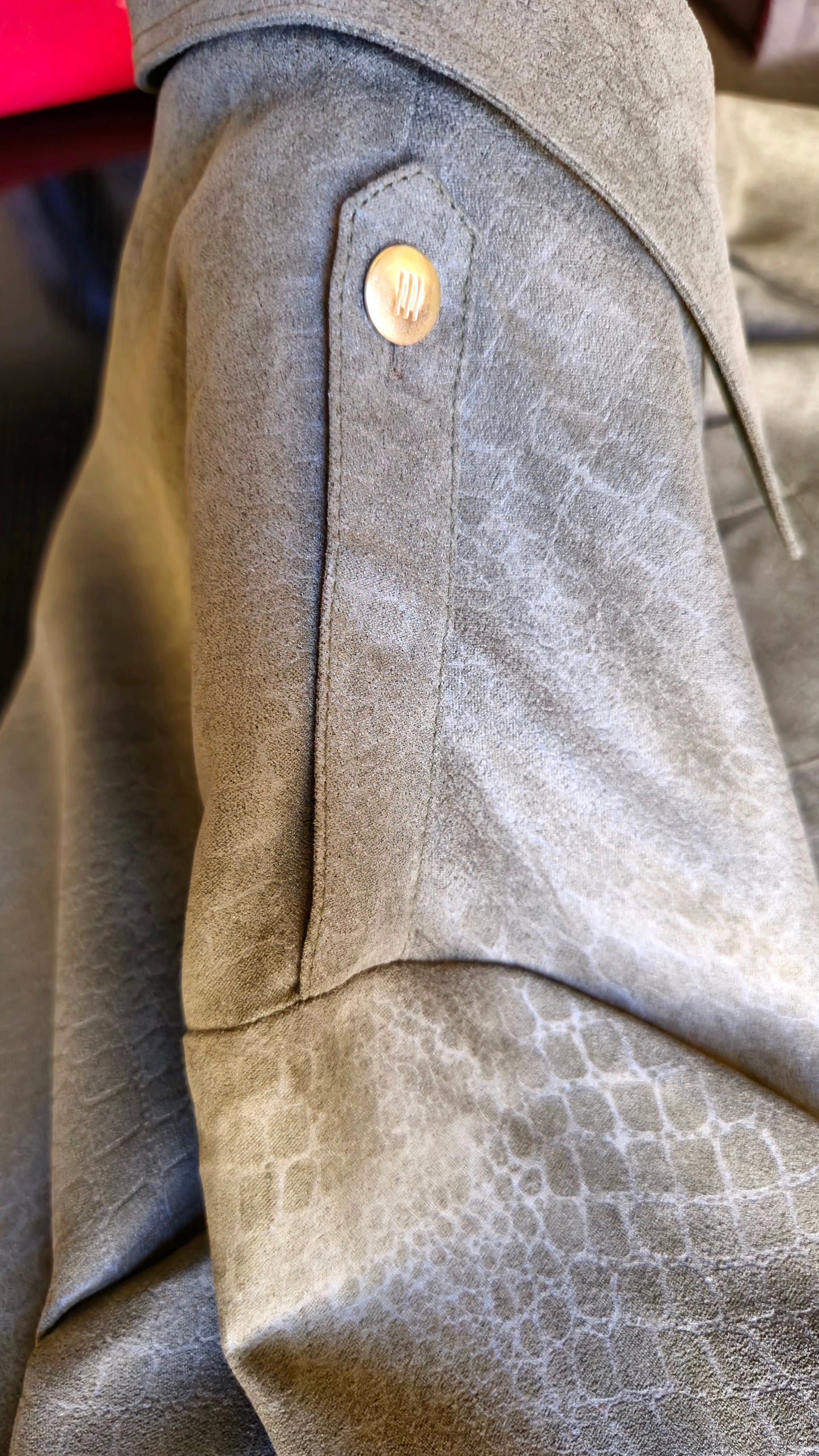 Camicia verde pittone