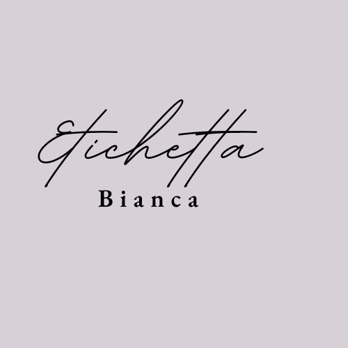 Etichetta bianca