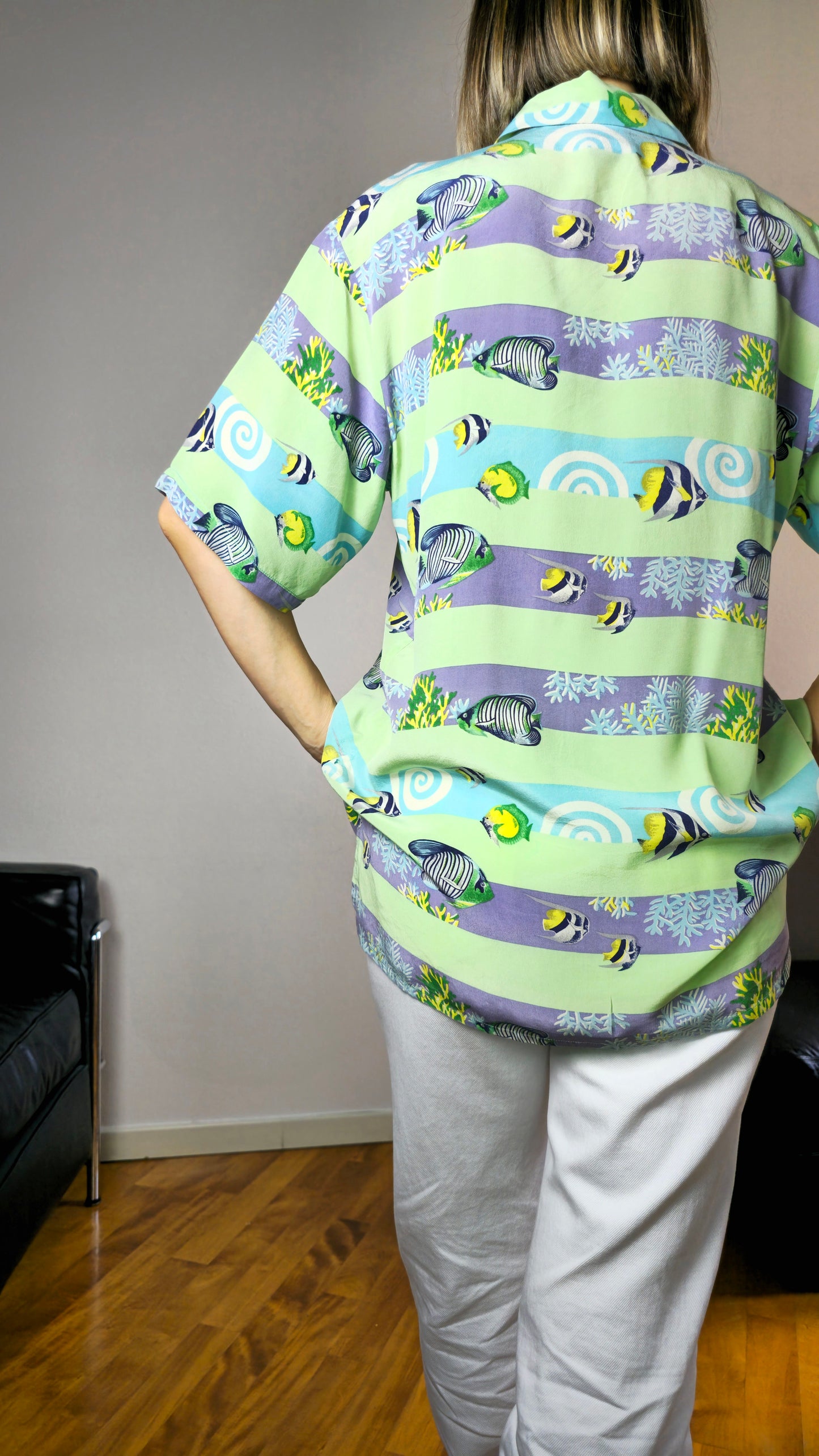 Nemo dance silky shirt