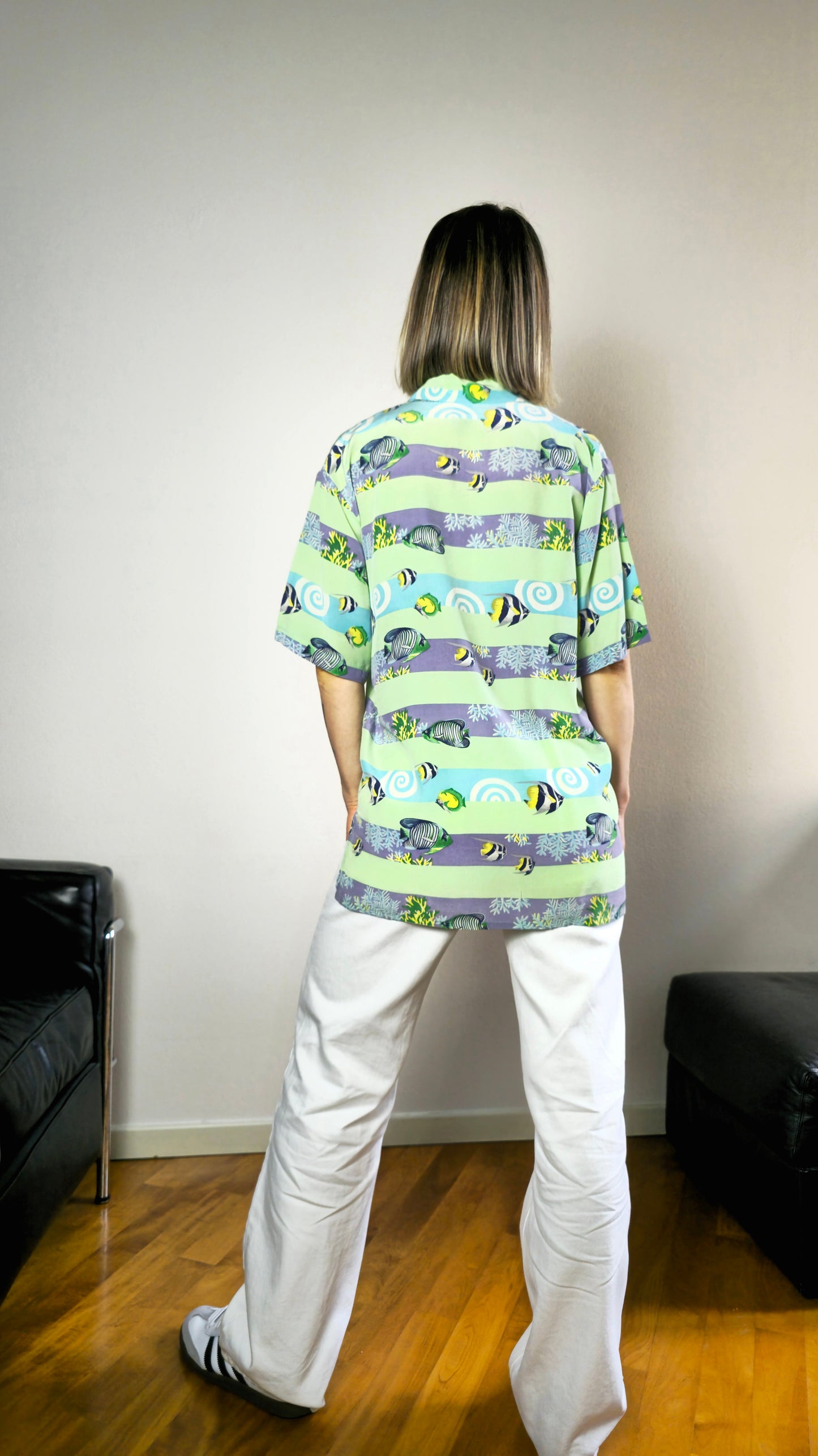Nemo dance silky shirt